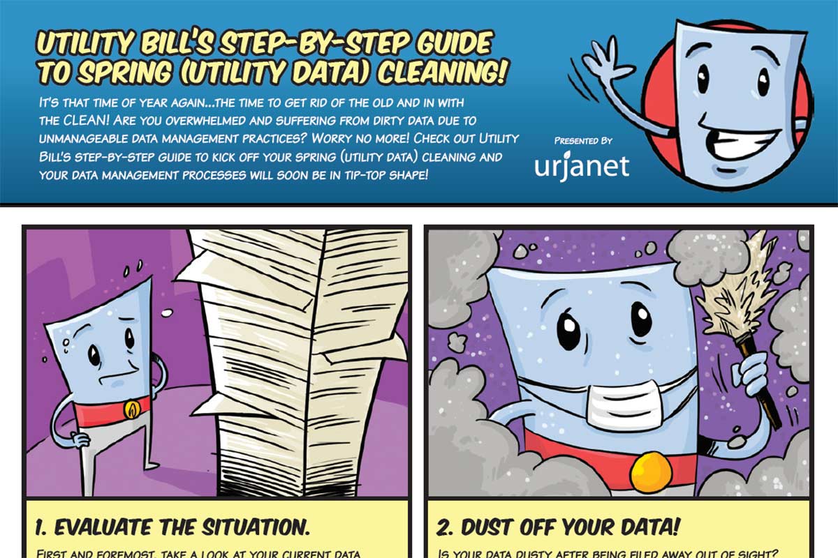 Utility Bill Utility Bill’s Step-by-Step Guide to Spring (Utility Data) Cleaning!