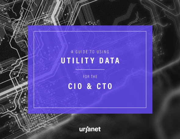 Cover image for eBook on automated utility data for CTO & CIO