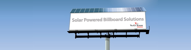 Solar Powered Billboards